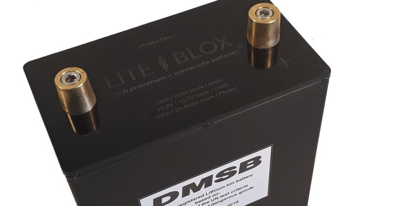LBtrack Batterie mit DMSB Motorsport Homologation