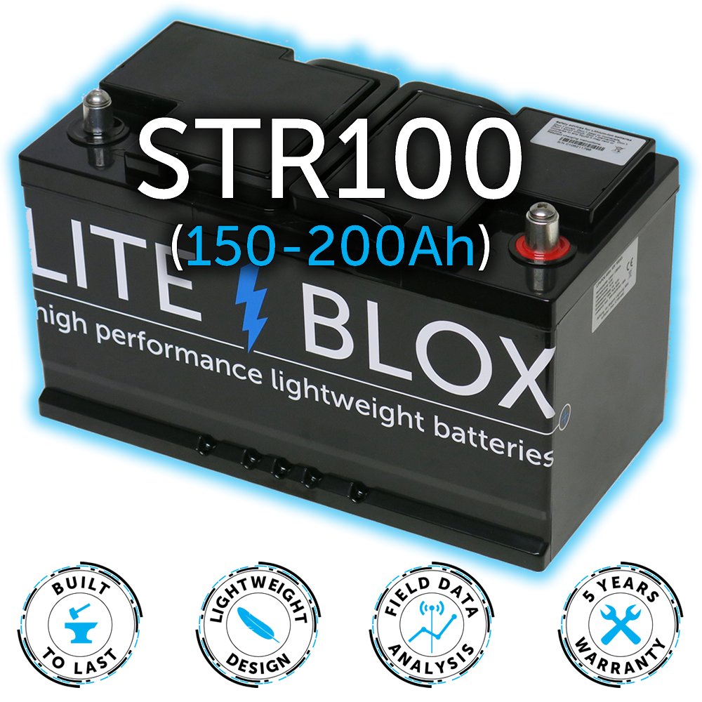 STR100 – leichte Speicher-Batterie Lithium LiFePO4 LFP Camper Van Boot PV  Solar – MADE IN GERMANY